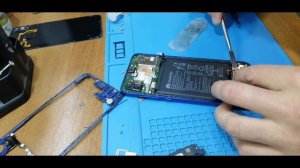 Honor 8x нет сети после воды. Простой ремонт