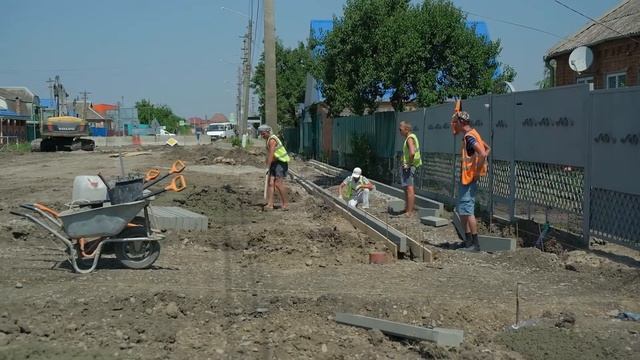 Капитальный ремонт дорог в станице Динской смотреть онлайн