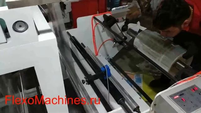 QD-800 - листорезальная машина - нарезка плёнки - cross cutting machine, sheet cutting machine -1 смотреть онлайн
