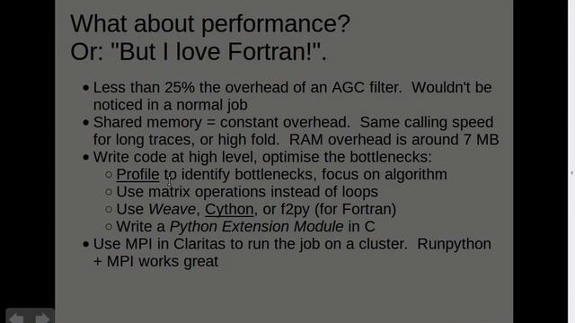 Scientific programming in Python and Claritas: part 3 смотреть онлайн