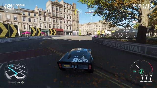 Forza Horizon 4 - 1966 Ford #2 GT40 MK II Le Mans - Edinburgh City Sprint смотреть онлайн