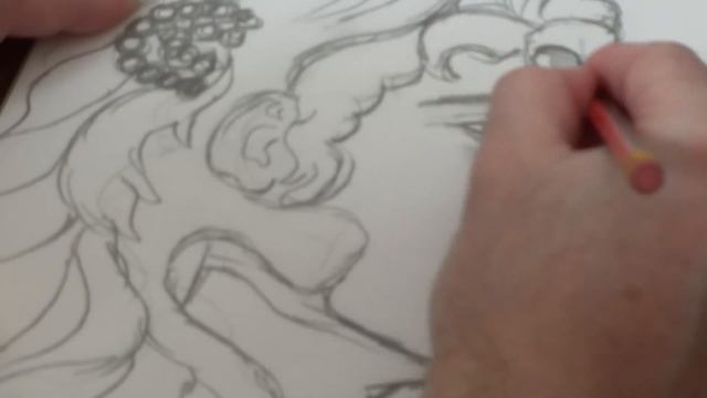 DRAW pencil sketcing - GREAT ALEXANDER смотреть онлайн