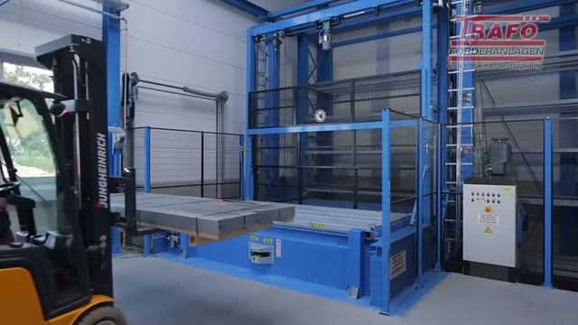TRAFÖ Склад листового металла с вариабельной высотой загрузки смотреть онлайн