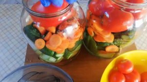 Вкусное Овощное Ассорти на Зиму. Овощи Маринованные на Зиму. Заготовки на зиму.