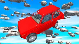 ДОЖДЬ ИЗ КАМНЕЙ! 100% НИКТО НЕ ВЫЖИЛ! САМЫЕ ОПАСНЫЕ И УГАРНЫЕ АВАРИИ В BeamNG.drive