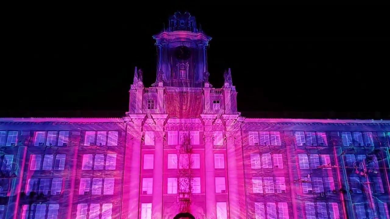 Лазерное шоу Екатеринбург 300 лет ( 3D mapping ,  световое шоу )