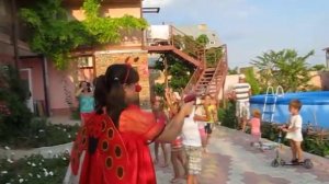 25.06.13 Анимация в усадьбе "У Машеньки" пос.Заозёрное Крым