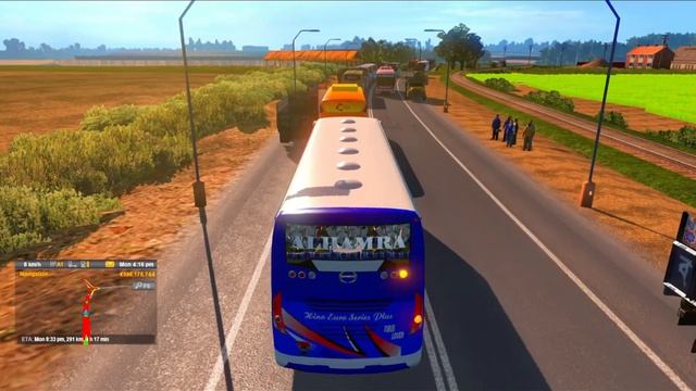 Ets2 Dhaka To Gaibanda With Alhamra Bus | BD Next Gen Map | Bus Simulator Bangladesh смотреть онлайн