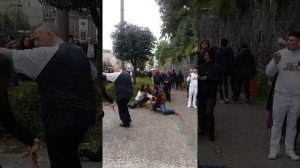 Танец с кастаньетами. Италия. Albis. Festa della Madonna del  L'Arco.