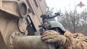 Боевая работа РСЗО «Град» ВДВ