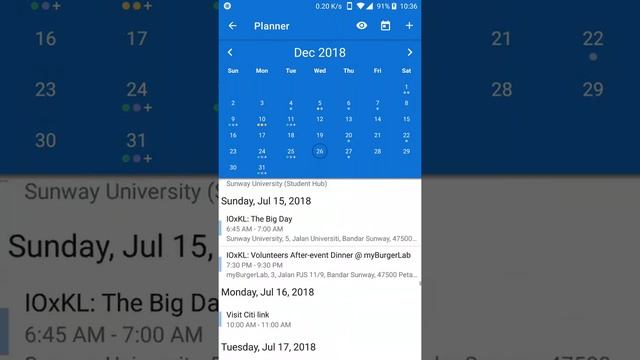 New York Calendar Android App v2.3.7 смотреть онлайн