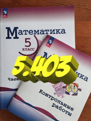 математика 5 класс номер 5.403