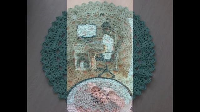 Коврики из трикотажной пряжи смотреть онлайн