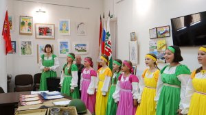 Песня "Весна, весна красная". Музей истории и культуры. Гурьевск 26 мая 2023 г.