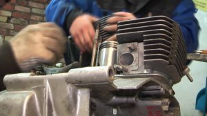 сборка мотора Ява 638 ч.3 (Jawa 638)