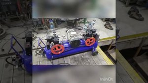 Компрессор на ДВЕ! головы зил 130, с водяным охлаждением!