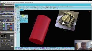 Как быстро построить 3Д модель мужской печатки с нуля в Матрикс. Урок от ювелира и 3D-модельера