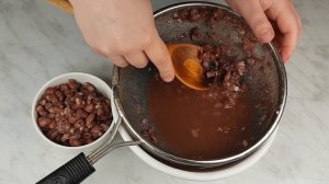 Корейская Каша Патджук из Красной Фасоли Рецепт Korean Red Bean Porridge Patjuk Recipe 팥죽 만들기