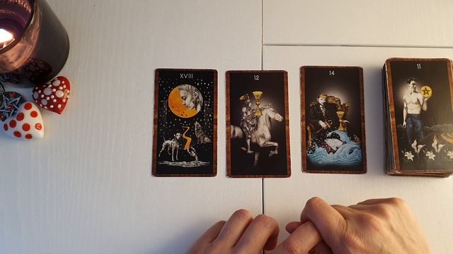 Король Пентаклей и Королева Кубков, отношения. Таро