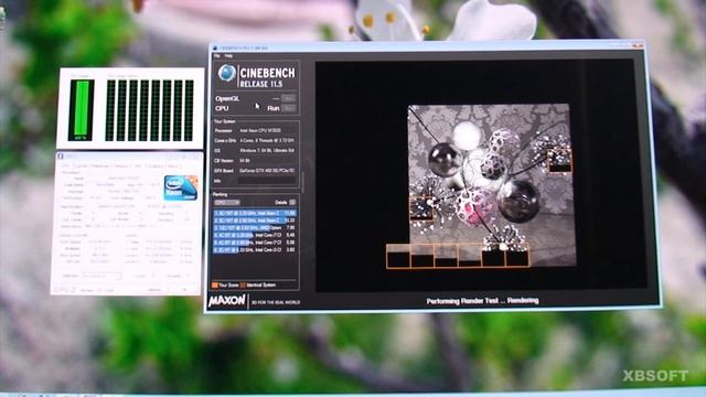 Intel Xeon w3520 D0 (i7 920) at 4115MHz Cinebench 11.5 смотреть онлайн