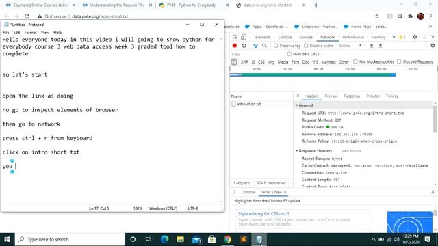 Coursera Programming for Everybody( Using Python to Access Web Data ) chapter 12 week 3 Graded tool