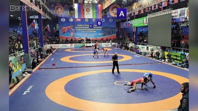 В Хасавюрте стартовало Первенство СКФО по вольной борьбе