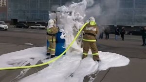 Тренировка пожарных