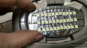 LED светильник в Додж Караван! Своими руками!