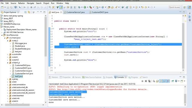 Inject and Autowired In Spring смотреть онлайн