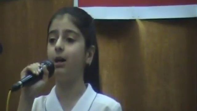 "Santa Lucia", исполняет - Агаева Арзу, 9 лет смотреть онлайн