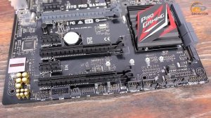 ASUS Z170 PRO GAMING обзор материнской платы (GECID.com)