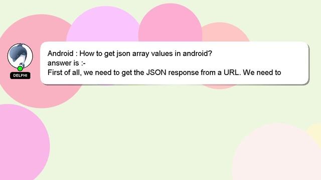 Android : How to get json array values in android?