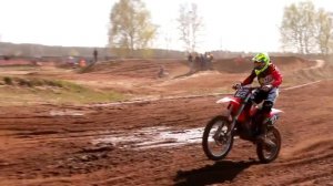 сильный майский Мотокросс Ковров 2016 The Russian motocross Kovrov 2016