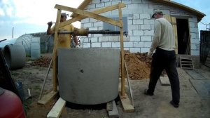 колодец своими руками установка колец в шахту