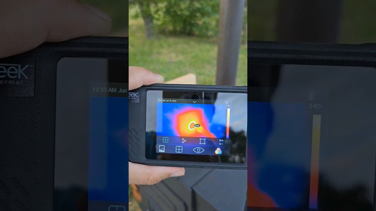 340 градусов!! Лопнет или нет? Тестирую футеровку #сам #отопление #котел смотреть онлайн