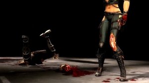 Mortal Kombat 9 Соня Блэйд Приёмы добивания (Фаталити, бабалити)