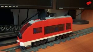 "Lego. Наборы и самоделки". Lego City 7938 "Passenger Train". Обзор.