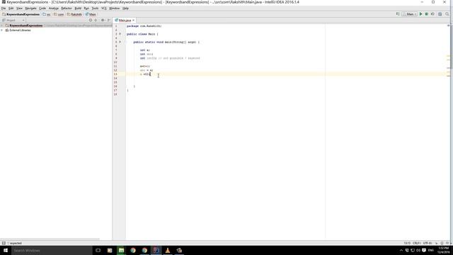 Keywords and Expressions in Java - Part -7 смотреть онлайн
