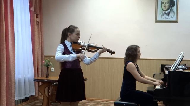 Сперанская Дарья, скрипка, Ф.Зейтц Концерт №2 D-dur смотреть онлайн