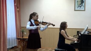 Сперанская Дарья, скрипка, Ф.Зейтц Концерт №2 D-dur
