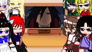 Dnmachi React to Bell as Madara uchiha (Naruto Shippuden) ||Tik Toks|| Gacha React 🇧🇷🇺🇲