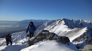 Саяны. Пик Улябор в декабре. Winter Sayan mountains hike.