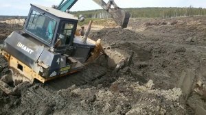 Бульдозер #SHANTUI, #ШантуйSD32  #ШантуйSD22. #РоссияСтарательска,