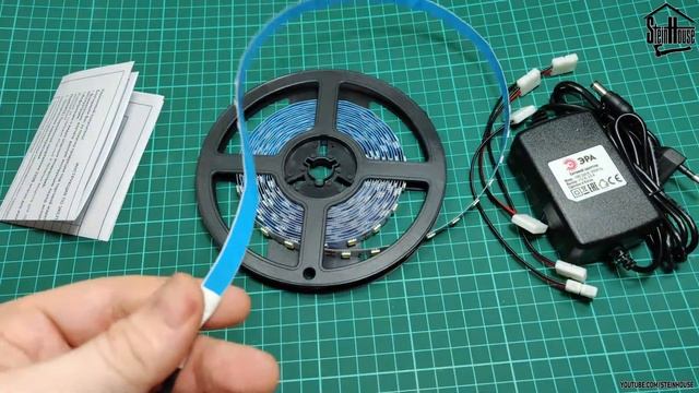 Светодиодная лента Эра 5м 14.4 Вт с блоком питания смотреть онлайн