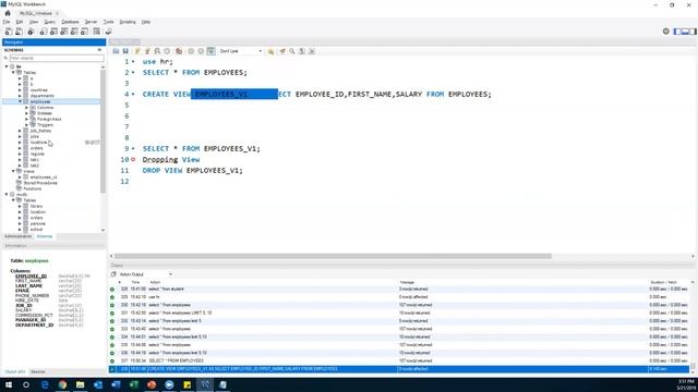 SQL Tutorial 12: SQL Views & Index