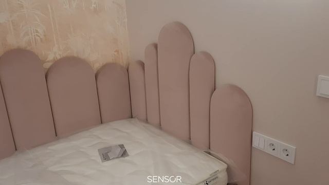 Угловая кровать для детей в квартире. Модель Савоярди дизайн