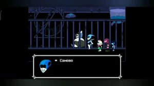 Дельтарун (Deltarune). Разговор между Королём и Командой светлых и Королевой. Queen & King cutscene