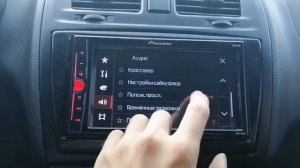 магнитола PIONEER MVH-A100V в Ладу Гранту