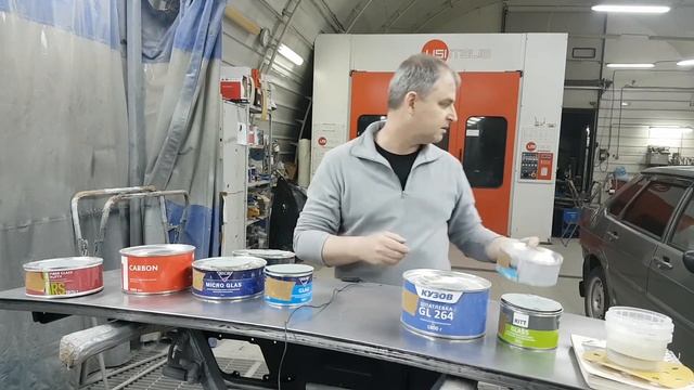 Обзор шпаклёвок со стекловолокном от SOLID, KITT, A1, Кузов, архив