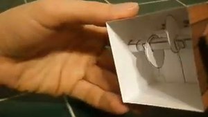 Piano Cat Papercraft Automata